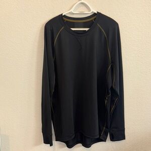 Men's Black Long Sleeve Shirt alaskan hard gear